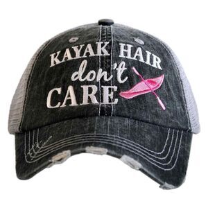 Katydid Kayak Hair Don’t Care Mesh Back Trucker Hat